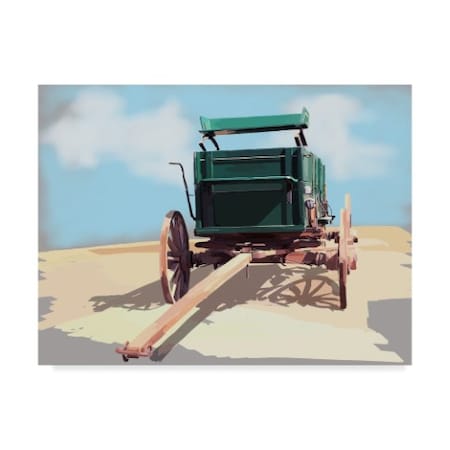 Emily Kalina 'Bold Wagon Ii' Canvas Art,18x24